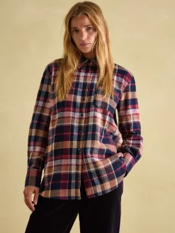Online Joules Lorena Brushed Shirt Check