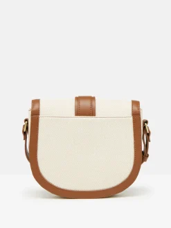 Discount Joules Ludlow Canvas Cross Body Bag Tan