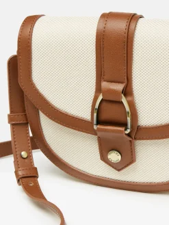 Discount Joules Ludlow Canvas Cross Body Bag Tan