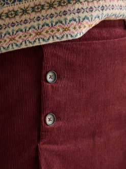 Online Joules Maize Skirt Burgundy