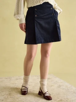 New Joules Maize Skirt Navy