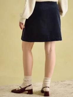 New Joules Maize Skirt Navy