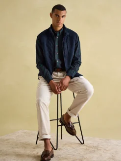 Discount Joules Malton Quilted Jersey Gilet Navy