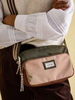 Clearance Joules Marlow Cross Body Bag Khaki/Green