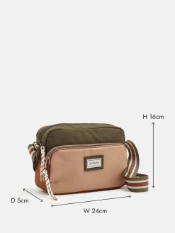 Clearance Joules Marlow Cross Body Bag Khaki/Green
