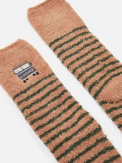 Hot Joules Men's Fluffy Socks Neutral