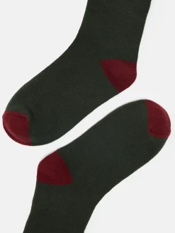 Best Joules Men's Wader Khaki Green Mens Welly Socks KhakiGreen