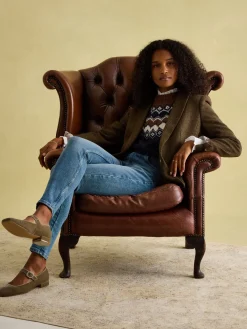 Online Joules Mid Blue Skinny Fit Jeans MidBlue