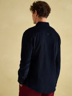 Online Joules Miller Navy Blue Corduroy Shirt NavyBlue
