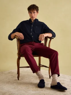 Online Joules Miller Navy Blue Corduroy Shirt NavyBlue