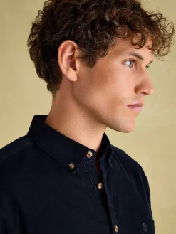 Online Joules Miller Navy Blue Corduroy Shirt NavyBlue