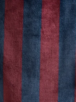 Outlet Joules Montague Fleece Lined Dressing Gown Burgundy