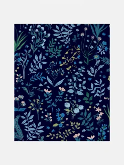 Online Joules Navy Blue Holcombe Floral 10M Wallpaper NavyBlue
