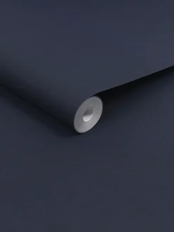 Sale Joules Navy Blue Plain 10M Wallpaper NavyBlue