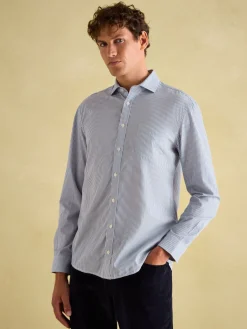 Best Joules Navy Stripe Cotton Shirt NavyStripe