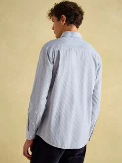 Best Joules Navy Stripe Cotton Shirt NavyStripe