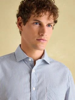 Best Joules Navy Stripe Cotton Shirt NavyStripe