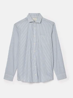 Best Joules Navy Stripe Cotton Shirt NavyStripe