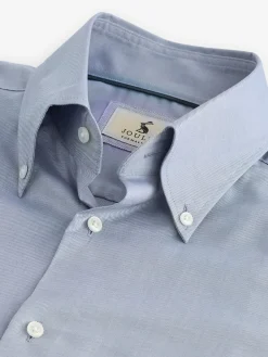 Clearance Joules Next Regular Fit Twill Single Cuff Shirt Blue