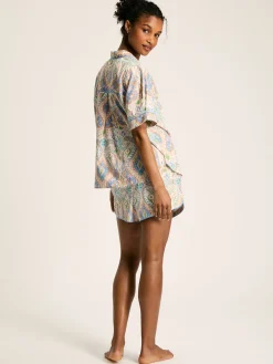 Online Joules Olivia Pyjama Set Multi/White