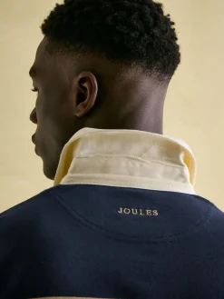 Hot Joules Onside Striped Rugby Shirt Multi