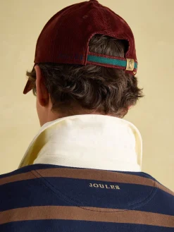 Clearance Joules Onside Navy & Brown Striped Rugby Shirt Navy&Brown