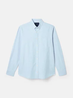 Outlet Joules Oxford Long Sleeve Classic Fit Shirt Blue