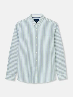 Online Joules Oxford Striped Classic Fit Shirt Blue/Green