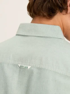 Online Joules Oxford Sage Green Long Sleeve Classic Fit Shirt SageGreen