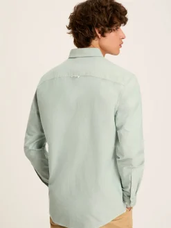 Online Joules Oxford Sage Green Long Sleeve Classic Fit Shirt SageGreen