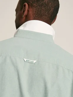 Online Joules Oxford Sage Green Long Sleeve Classic Fit Shirt SageGreen
