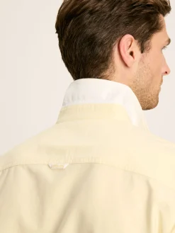Best Joules Oxford Long Sleeve Classic Fit Shirt Yellow