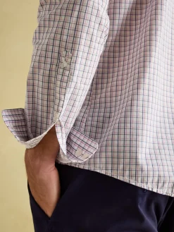 Best Joules Pink Check Cotton Shirt PinkCheck