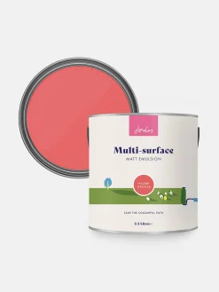 Online Joules Plump Grouse Pink Multi Surface Matt Emulsion PlumpGrousePink