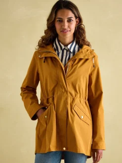 Sale Joules Portwell Dark Yellow Waterproof Raincoat With Hood DarkYellow