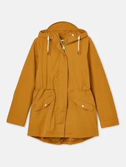 Sale Joules Portwell Dark Yellow Waterproof Raincoat With Hood DarkYellow