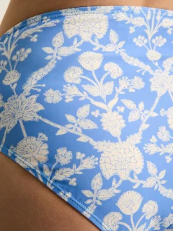 Best Joules Posy Bikini Bottoms Blue/White