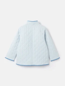 Clearance Joules Primrose Quilted Reversible Jacket Blue