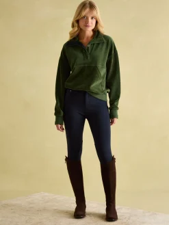 Best Joules Renee Corduroy Sweatshirt Green