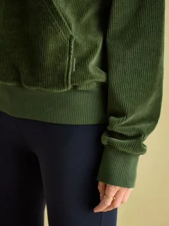 Best Joules Renee Corduroy Sweatshirt Green