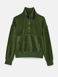 Best Joules Renee Corduroy Sweatshirt Green
