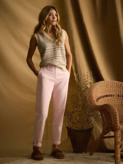 Discount Joules Rose Pink Slim Fit Chino Trousers RosePink