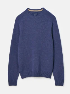 Online Joules Rowley Lambswool Crew Neck Jumper Navy