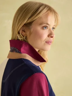 Outlet Joules Sammie Heavyweight Cotton Rugby Shirt Hotchpotch