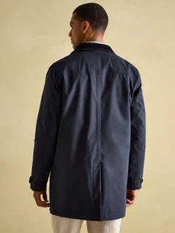 New Joules Sandford Navy Blue Waterproof Raincoat NavyBlue