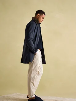 New Joules Sandford Navy Blue Waterproof Raincoat NavyBlue