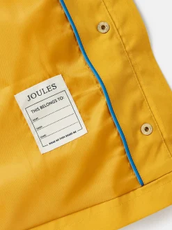 New Joules Seacombe Waterproof Hooded Raincoat with Cape Yellow