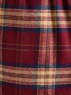 Online Joules Sleeper Checked Pyjama Bottoms Red