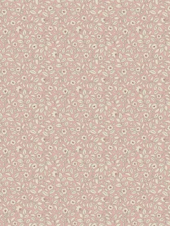 New Joules Soft Pink Ditsy Floral Print 10M Wallpaper SoftPink