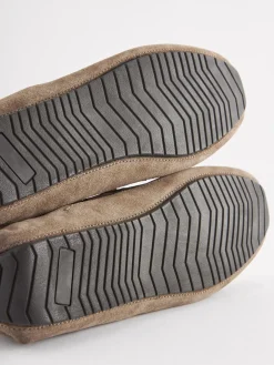 New Joules Suede Driver Shoes Stone